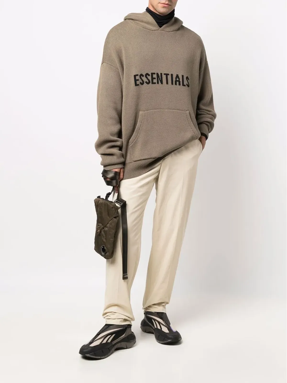 FEAR OF GOD ESSENTIALS ロゴ入りフーディ - 画像2