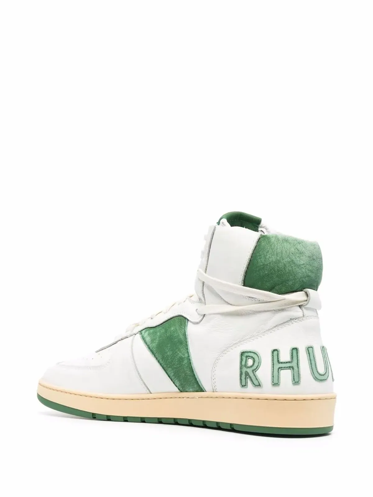 RHUDE Rhecess レザー ハイトップスニーカー - 画像3