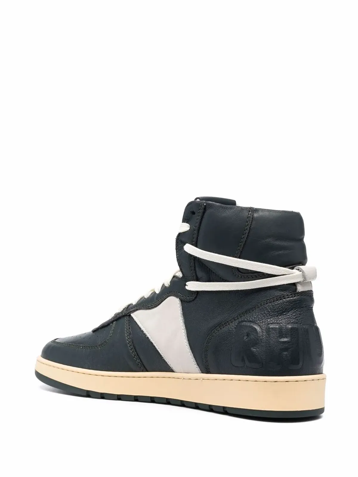 RHUDE BBall ハイトップスニーカー - グリーン - 画像3