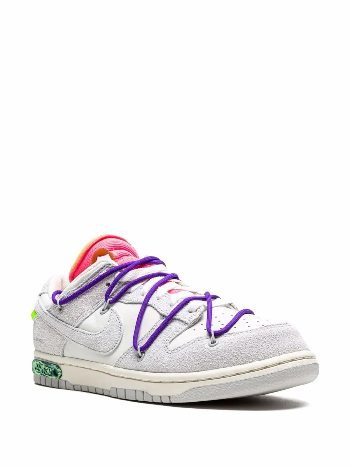 Nike X Off-White ダンク ロー Lot 15 スニーカー - 画像2