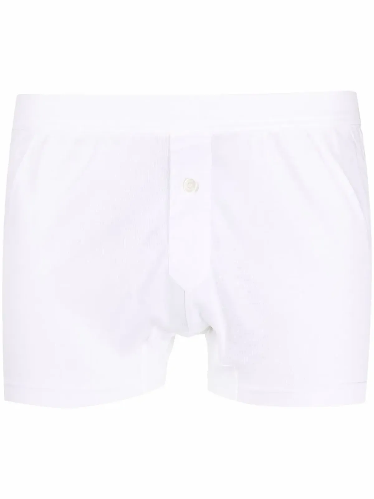 Lanvin ボタンダウンボクサンツ - White - 画像1