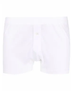 Lanvin ボタンダウンボクサンツ - White - サムネイル1