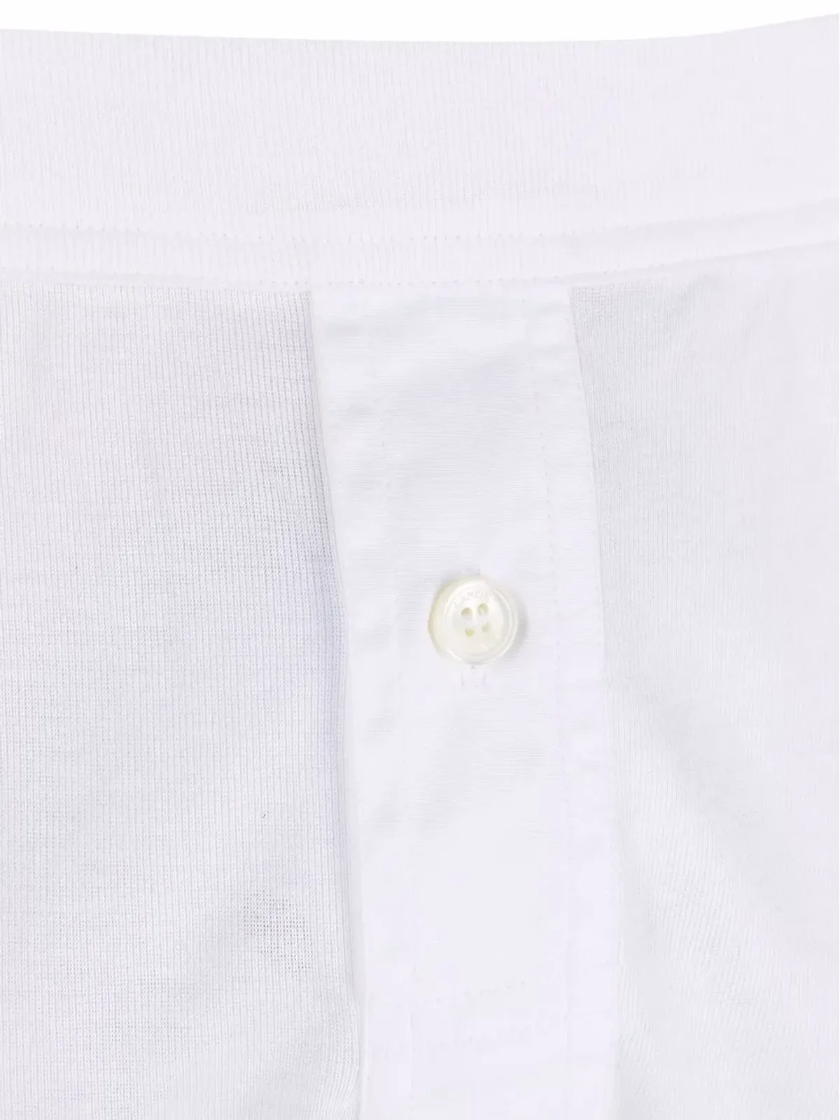 Lanvin ボタンダウンボクサンツ - White - 画像3