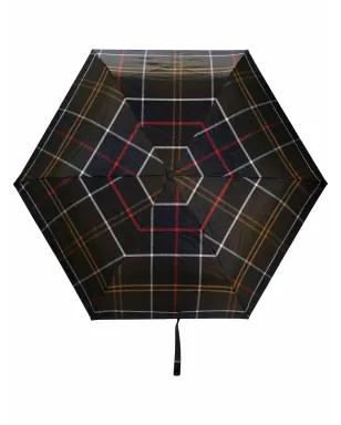 Barbour タータンチェック傘 - グリーン - サムネイル1