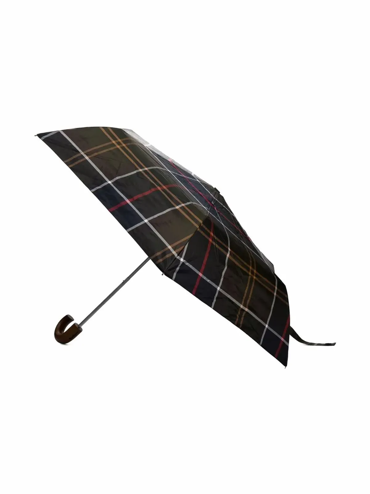 Barbour タータンチェック傘 - グリーン - 画像2