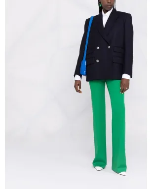 Alexander McQueen ダブルブレスト ウール混紡ブレザー - サムネイル2