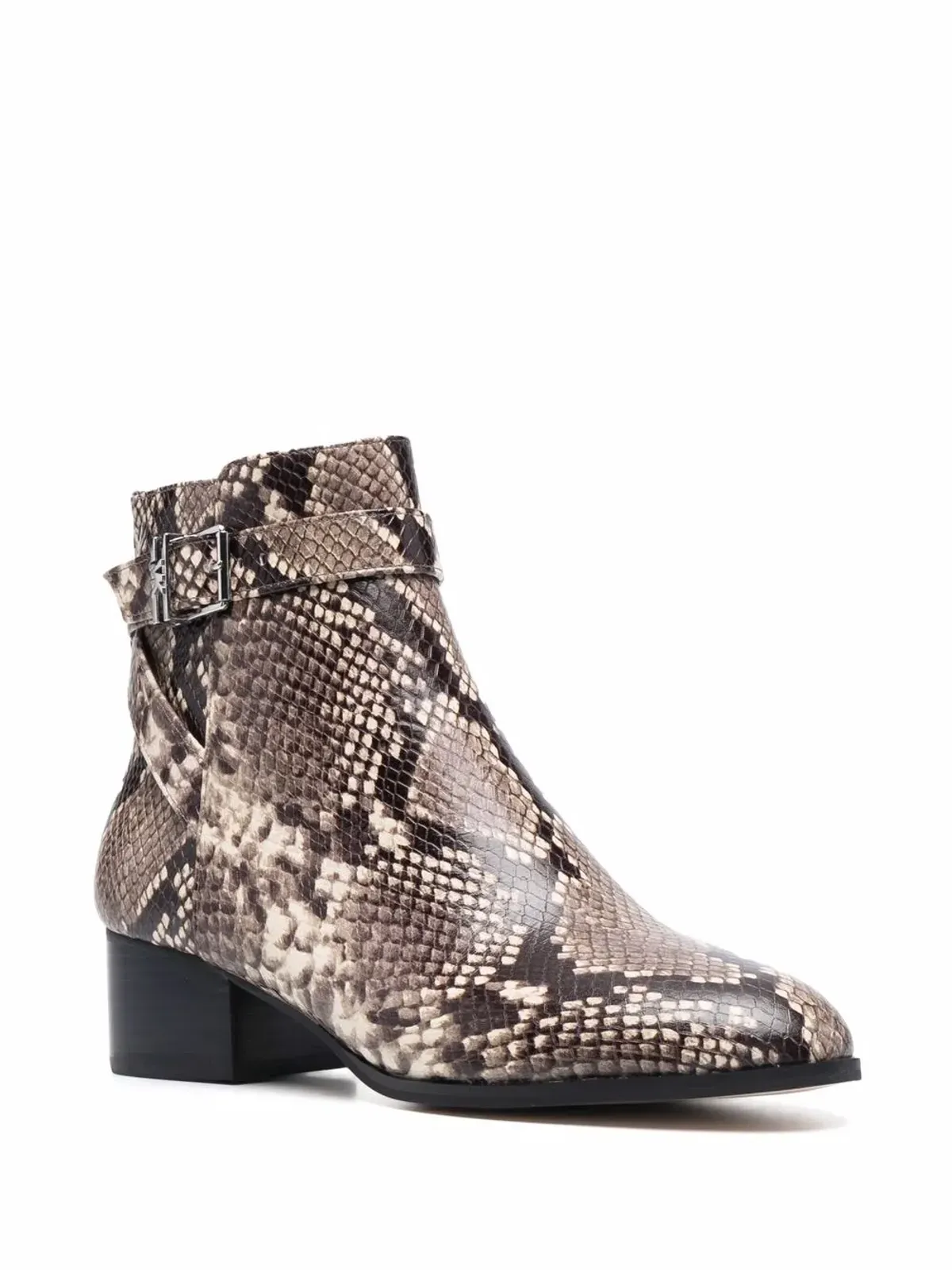 Michael Michael Kors パイソン柄アンクルブーツ - 画像2