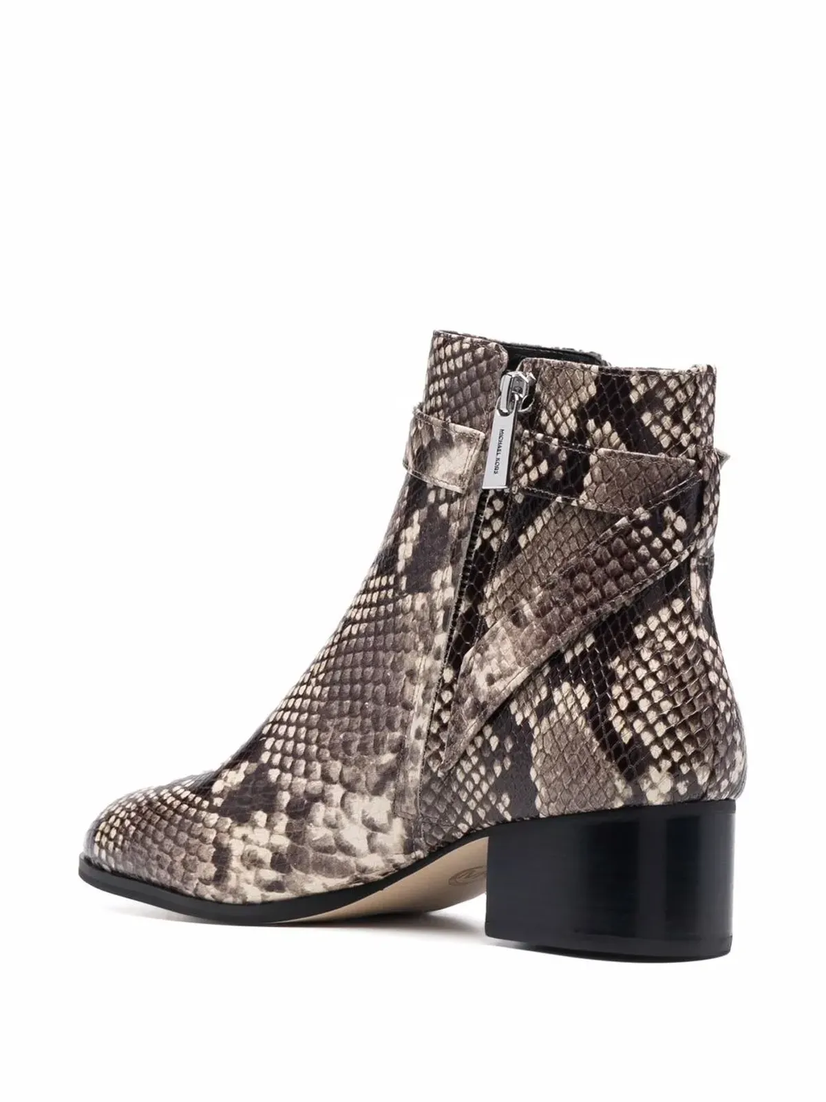 Michael Michael Kors パイソン柄アンクルブーツ - 画像3