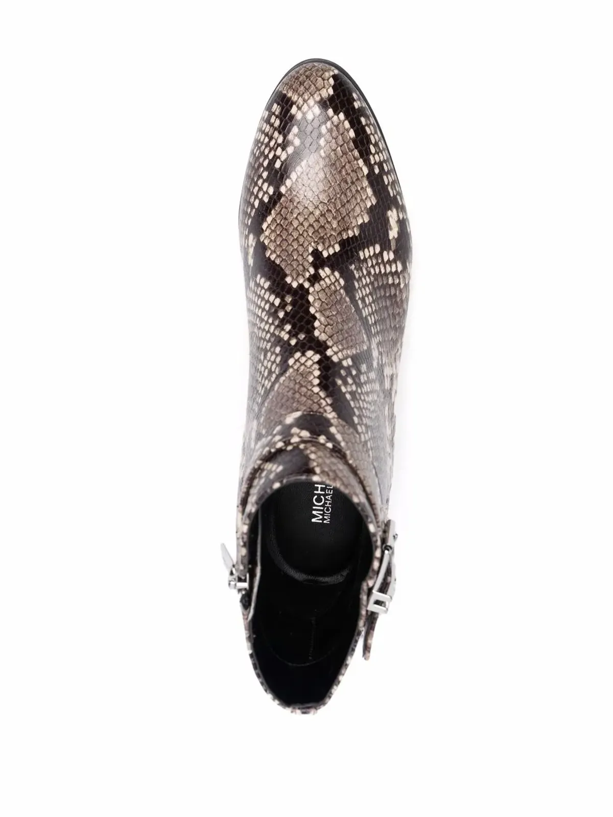 Michael Michael Kors パイソン柄アンクルブーツ - 画像4