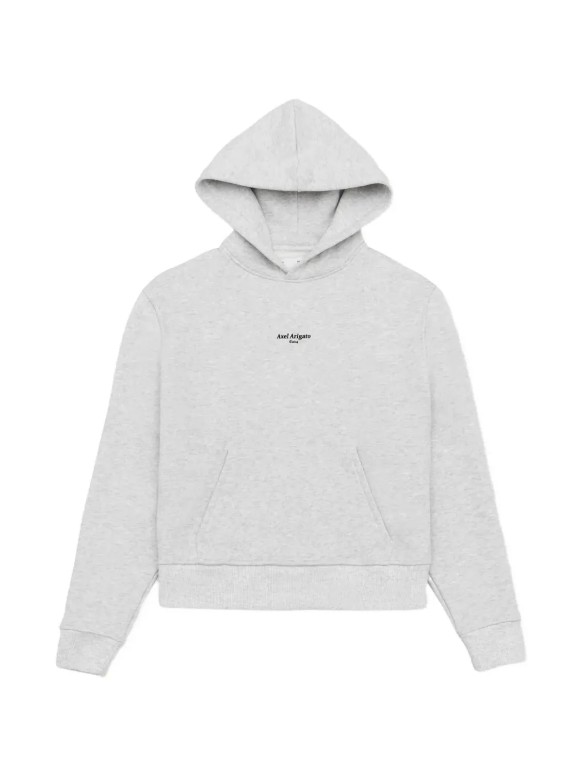 Axel Arigato ロゴプリント オーガニックコットン フーディー - Grey - 画像1