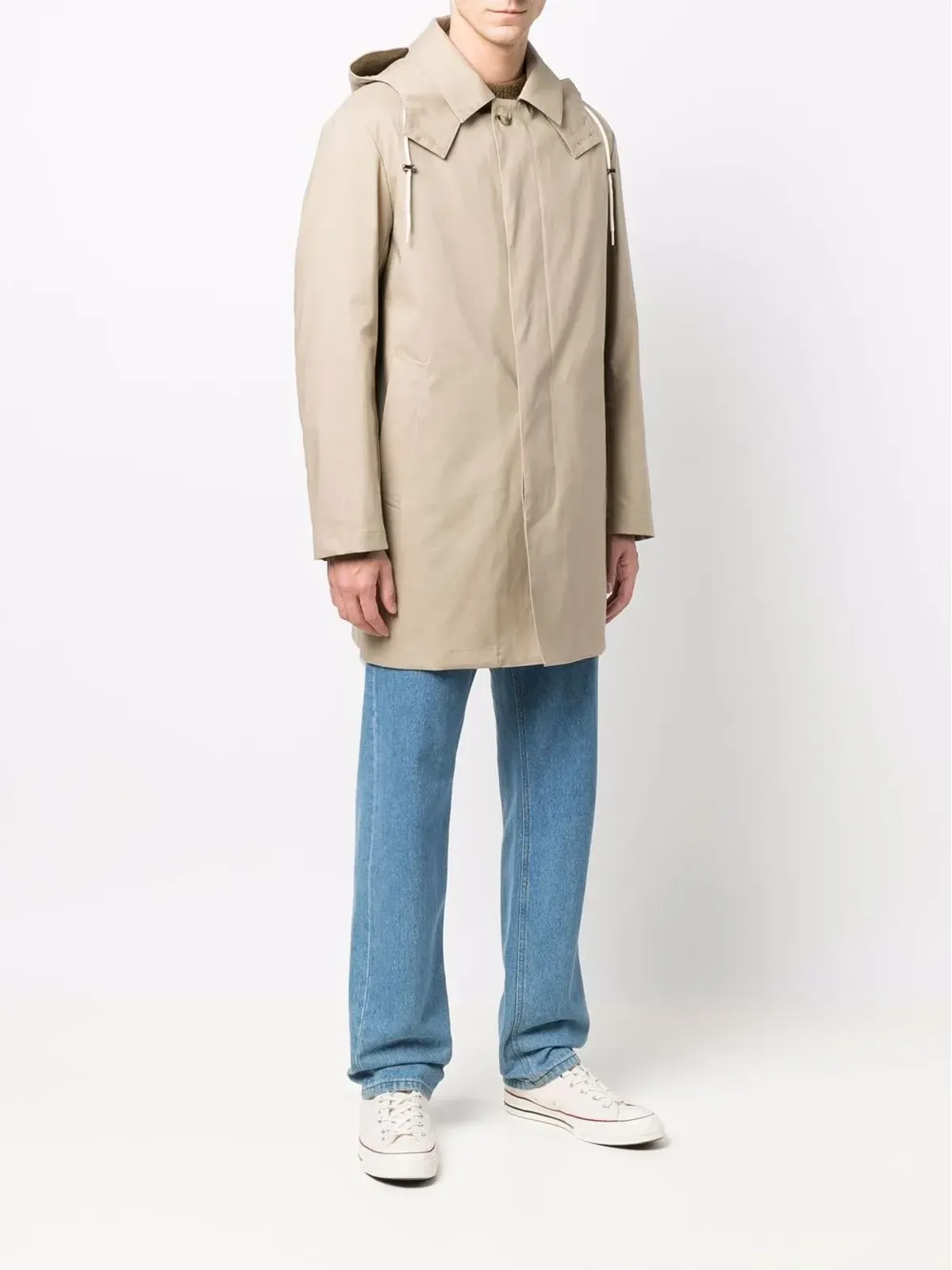 Mackintosh ケンブリッジ ショートフード付きコート - 画像3