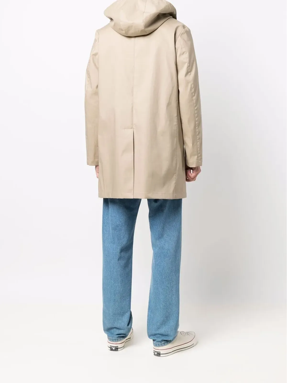 Mackintosh ケンブリッジ ショートフード付きコート - 画像4