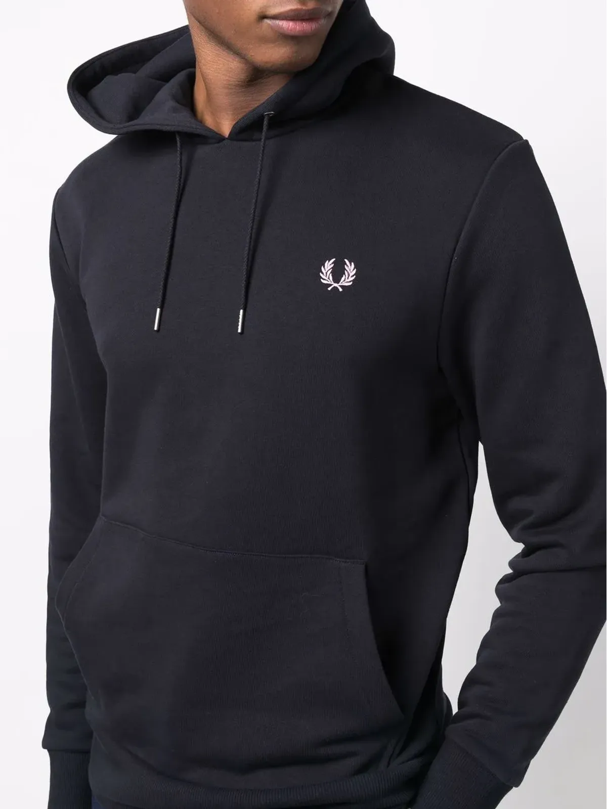 Fred Perry 刺繍ロゴ フーディー - 画像5