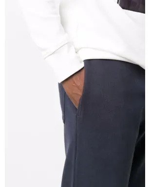 Sunspel ネイビーのエラスティックウェストパンツ - サムネイル5