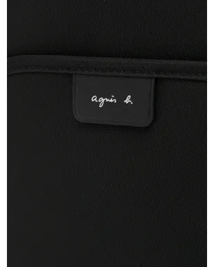 agnès b. ロゴパッチ メッセンジャーバッグ - サムネイル4