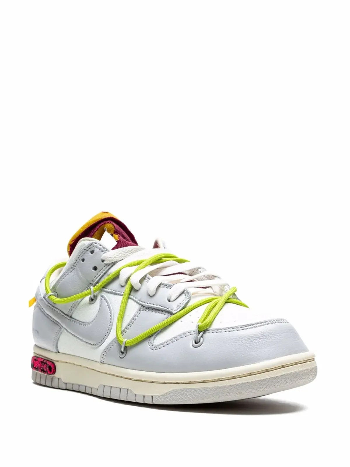 Nike X Off-White Dunk Low Lot 08 スニーカー - 画像2