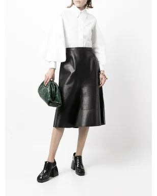 LOEWE ハイウエスト ミディスカート - サムネイル2