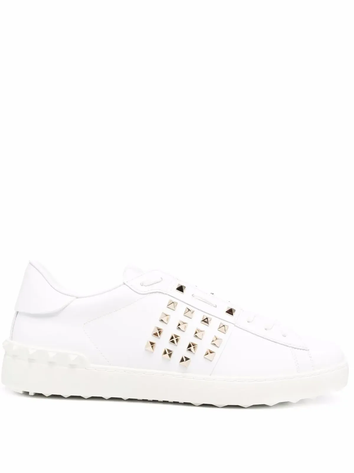 Valentino Garavani ロックスタッド アンタイトル スリップオンスニーカー - 画像1