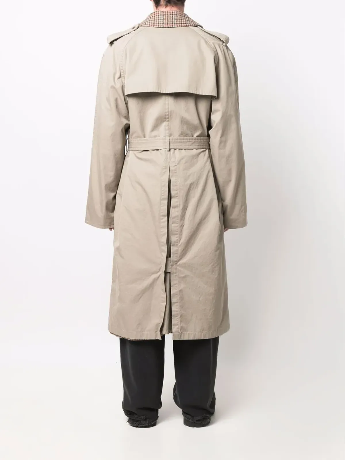 Balenciaga リバーシブルトレンチコート - 画像5