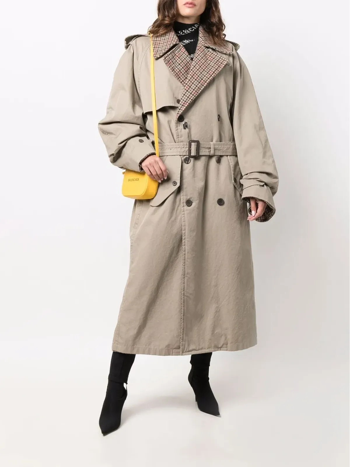 Balenciaga リバーシブルトレンチコート - 画像3