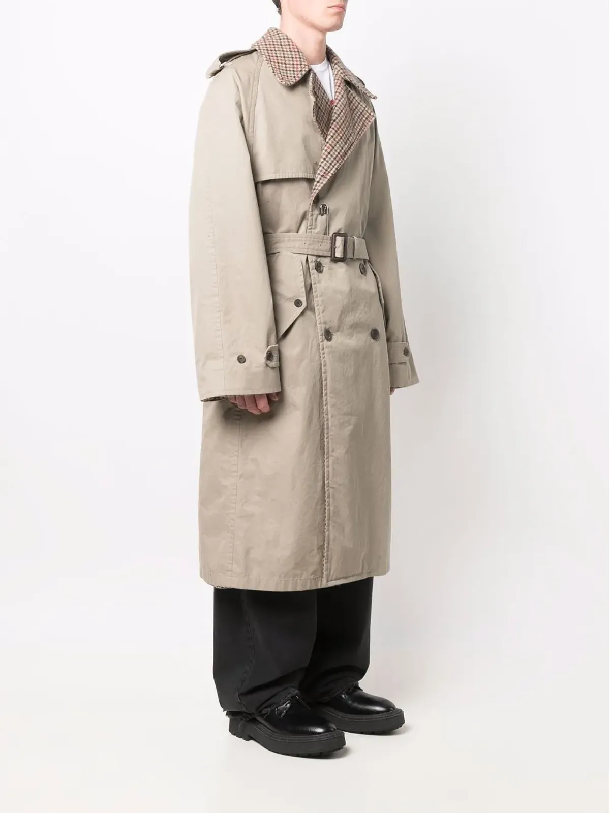 Balenciaga リバーシブルトレンチコート - 画像4