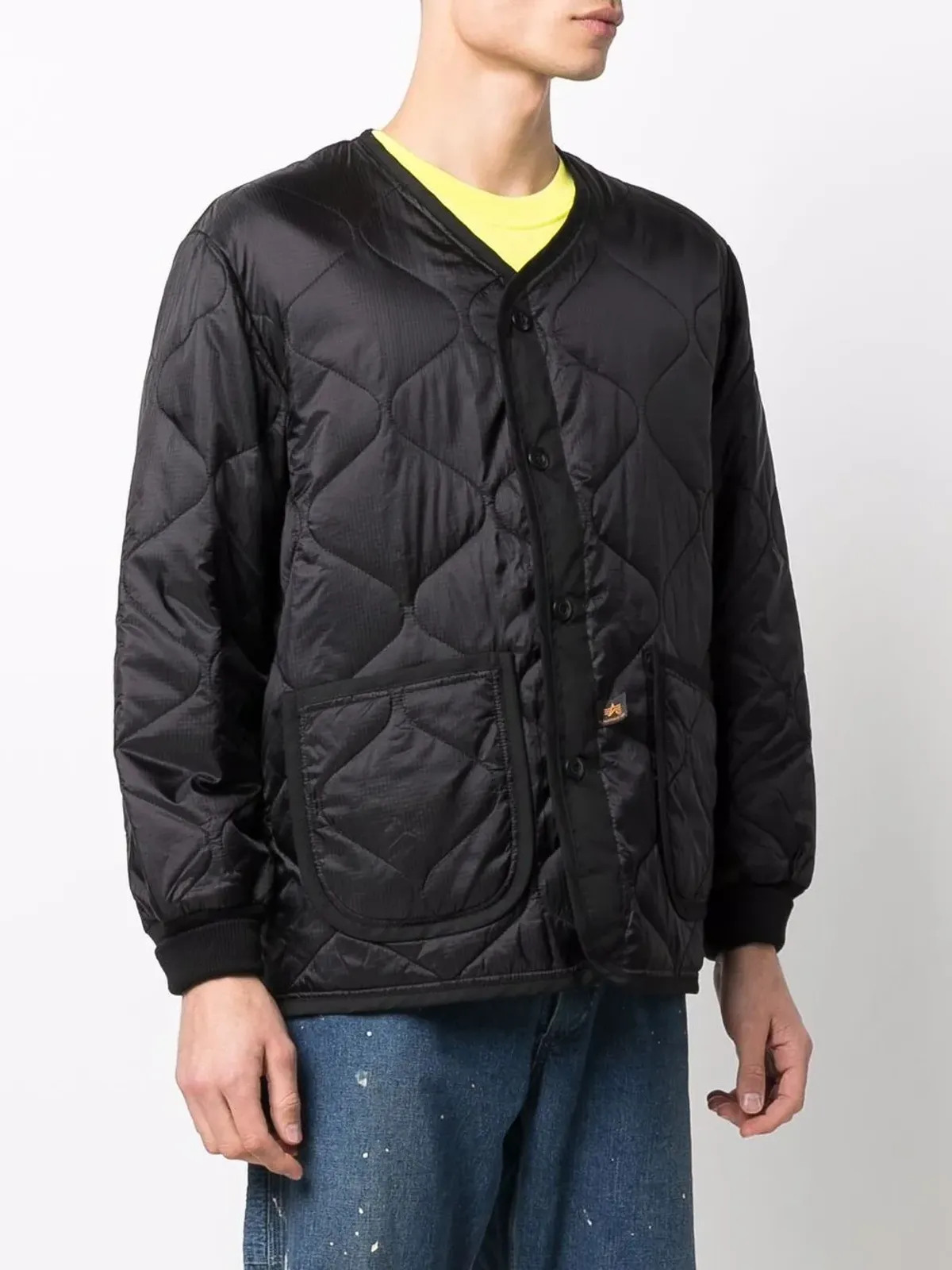 Alpha Industries キルティングジャケット - 画像3