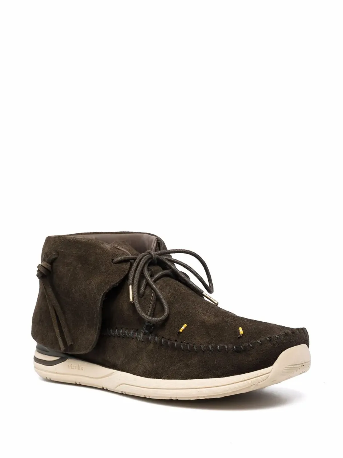 visvim Lhamoデザートブーツ グリーン - 画像2