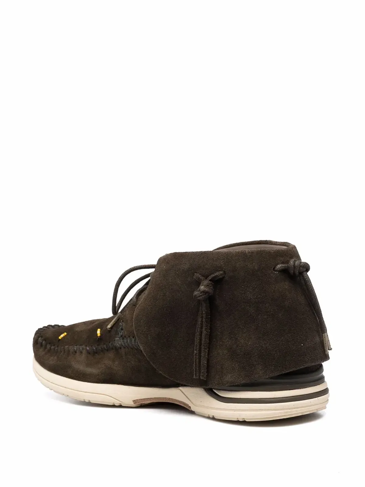 visvim Lhamoデザートブーツ グリーン - 画像3