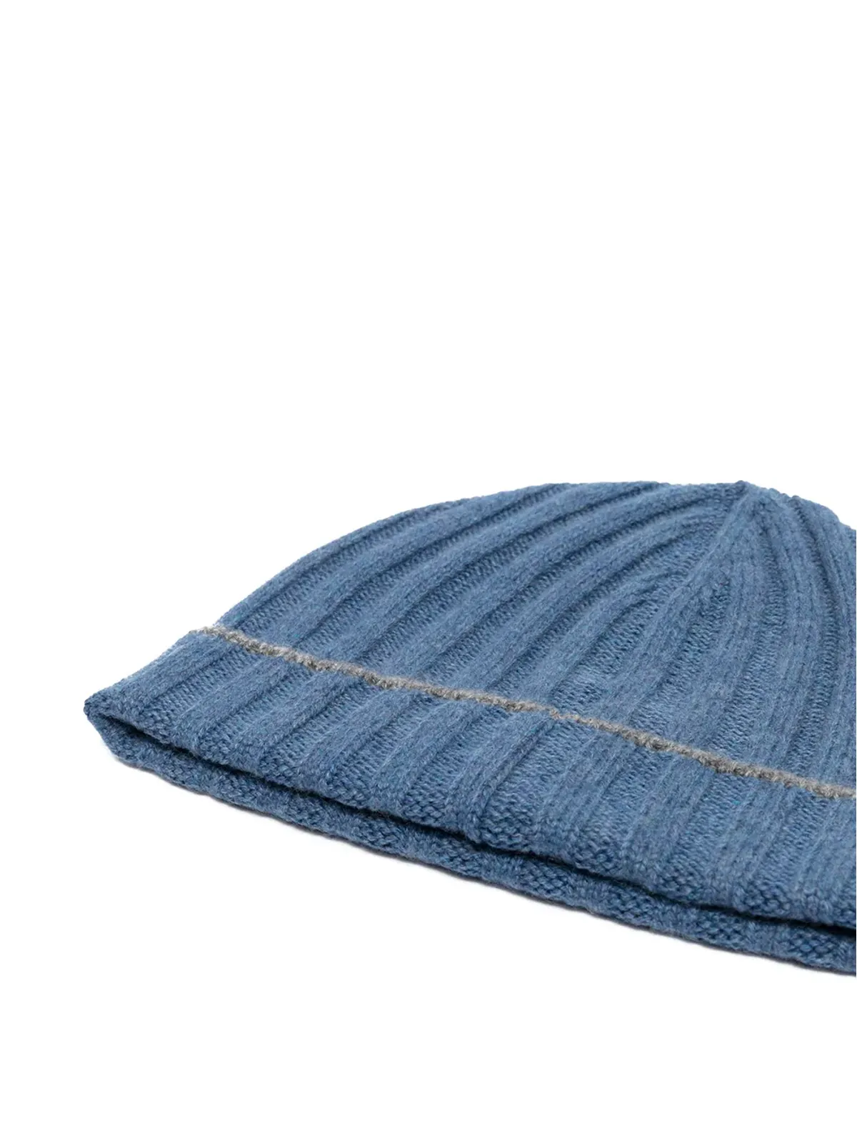 Brunello Cucinelli リブ編みカシミアビーニー - 画像2
