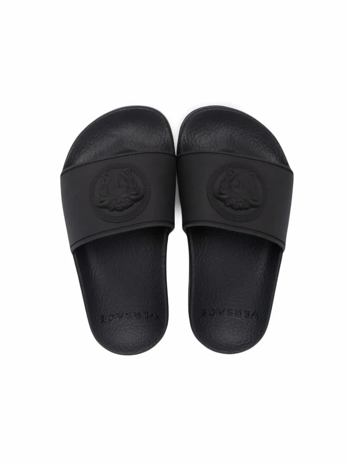 Versace Kids Medusaエンボスのスライド - 画像3