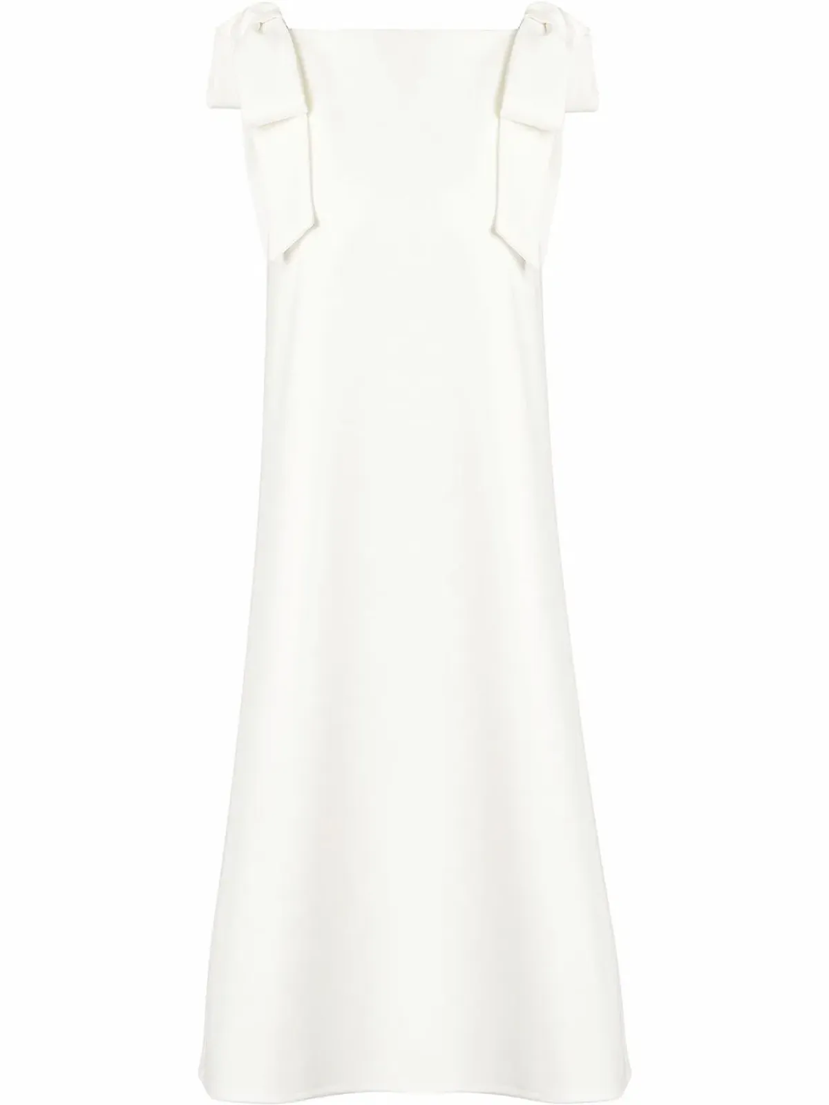 Carolina Herrera タイストラップ・シフトドレス - 画像1