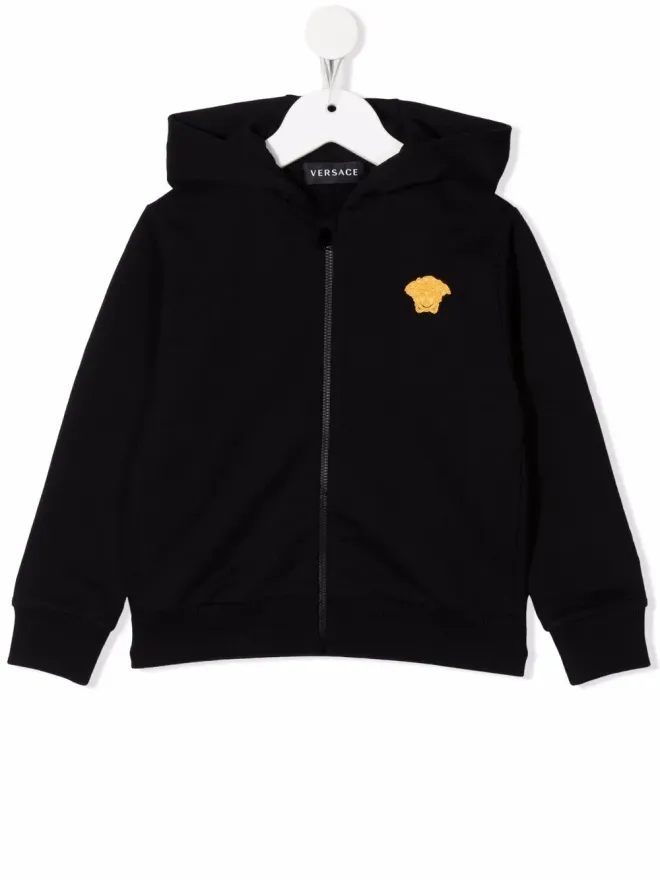 Versace Kids Versace Kids メデューサヘッドプリント ジップアップフーディーの商品画像