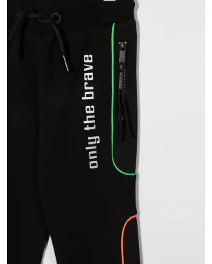Diesel Kids ロゴ入りトラックスーツパンツ - サムネイル3
