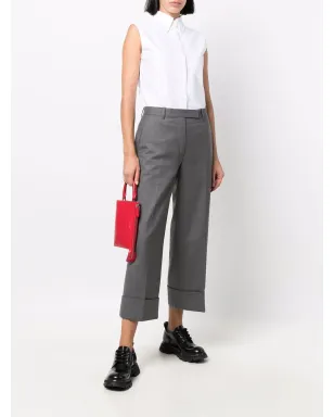 Thom Browne ノースリーブ ポインテッドカラー シャツ - サムネイル2