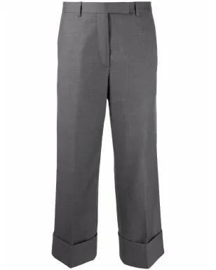 Thom Browne カフドヘム クロップドパンツ - サムネイル1