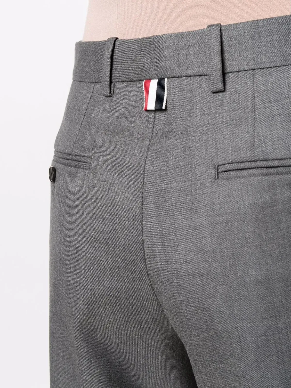 Thom Browne カフドヘム クロップドパンツ - 画像5