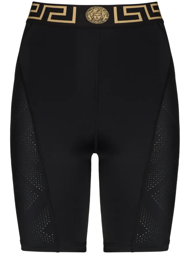 VERSACE Versace Greca border cycling shorts - Blackの商品画像