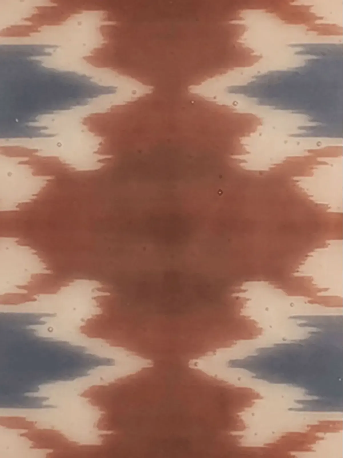 Les-Ottomans イカット柄ハンドメイドトレイ - 画像2
