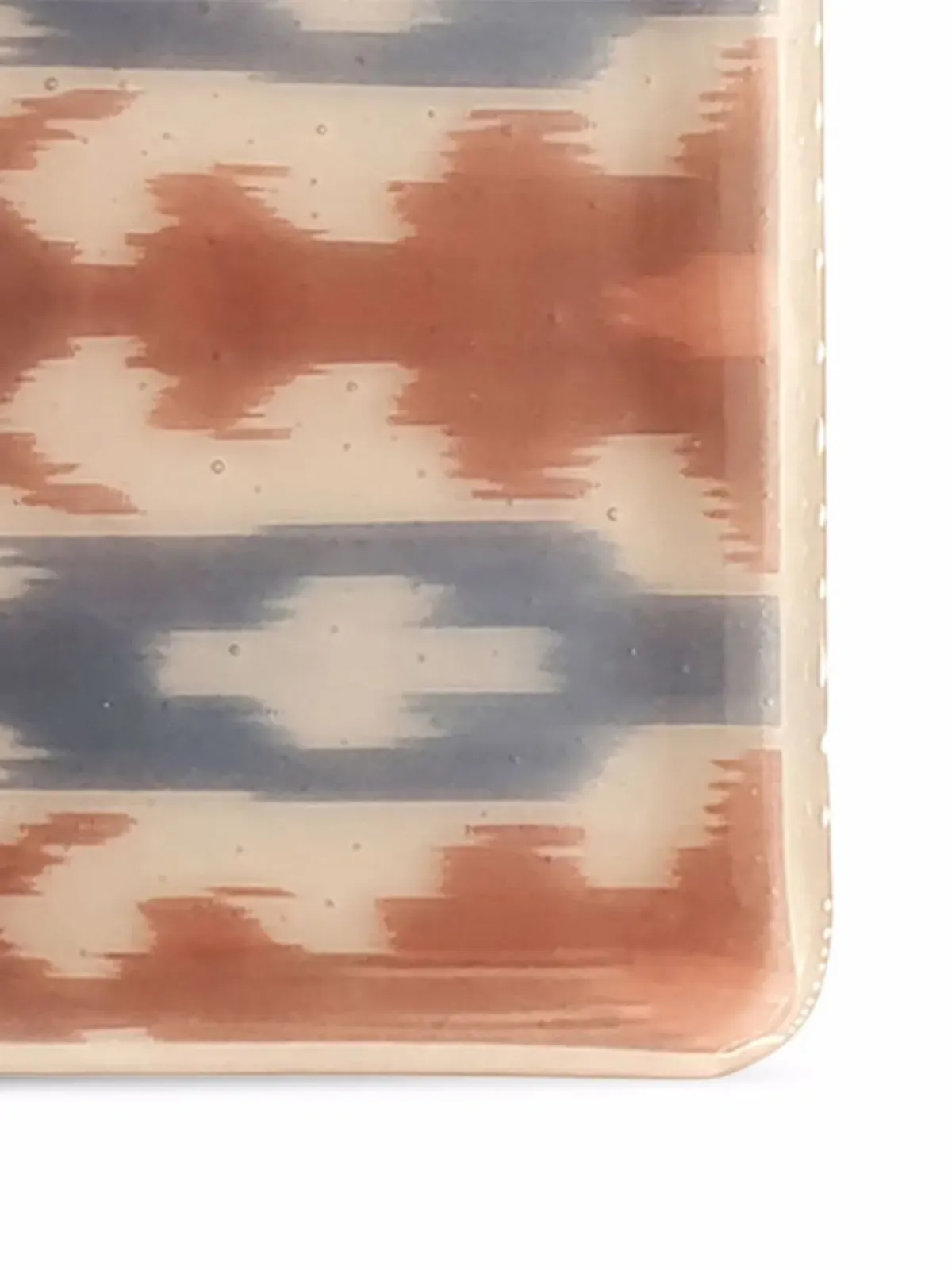 Les-Ottomans イカット柄ハンドメイドトレイ - 画像3