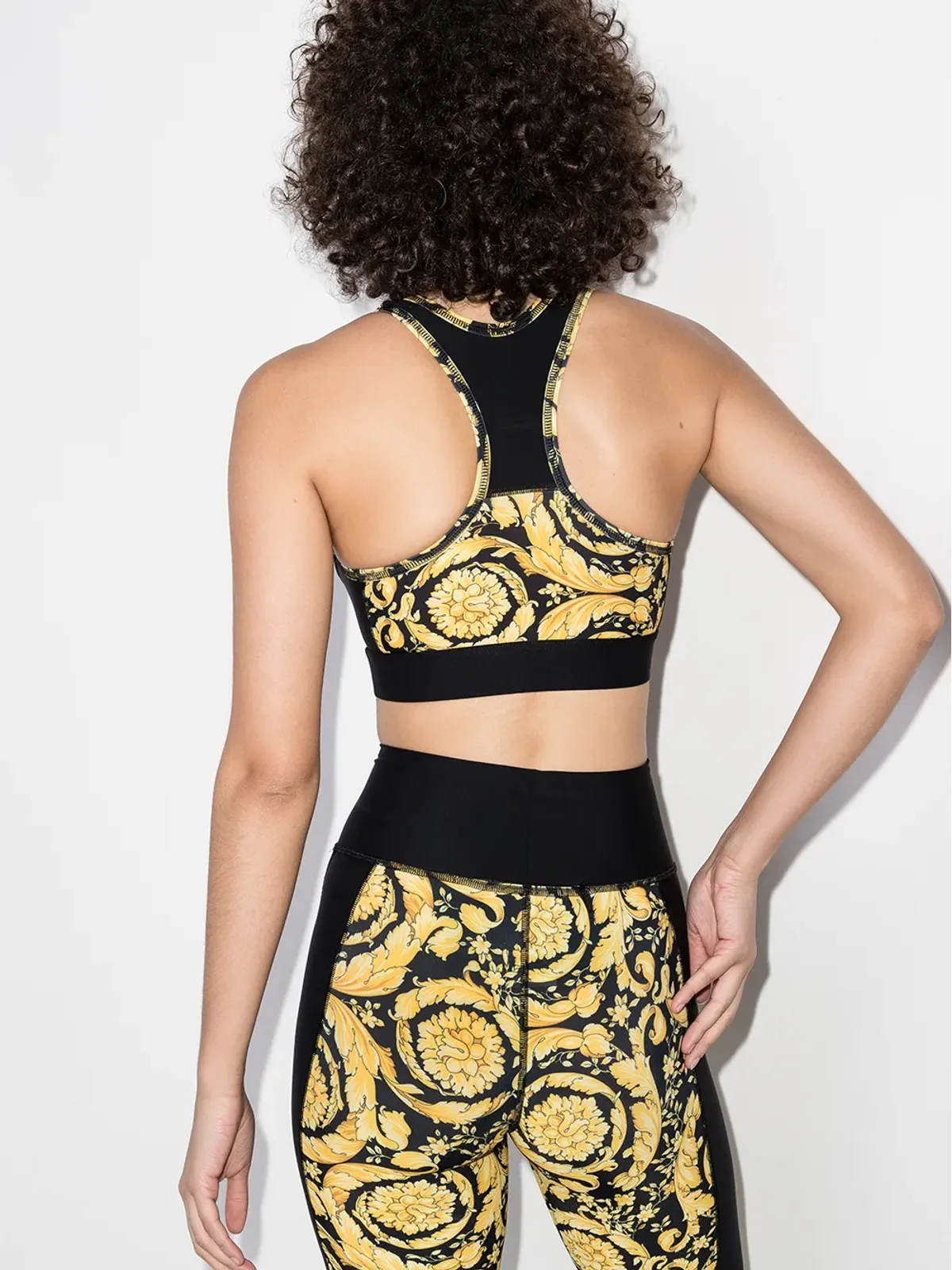 Versace バロッコ柄スポーツブラ - 画像3