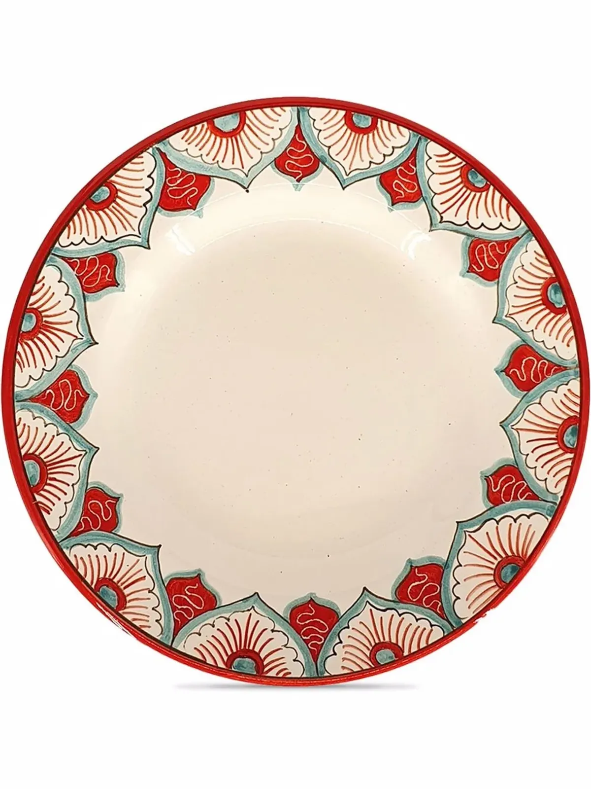 Les-Ottomans Peacockディナープレート - 画像1