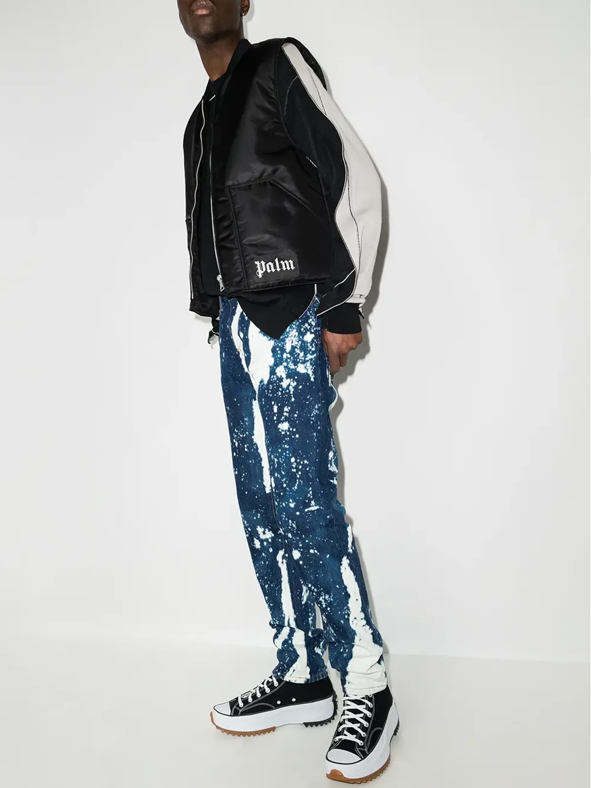 Palm Angels Galaxy Dye slim-fit jeans - Blue - 画像5