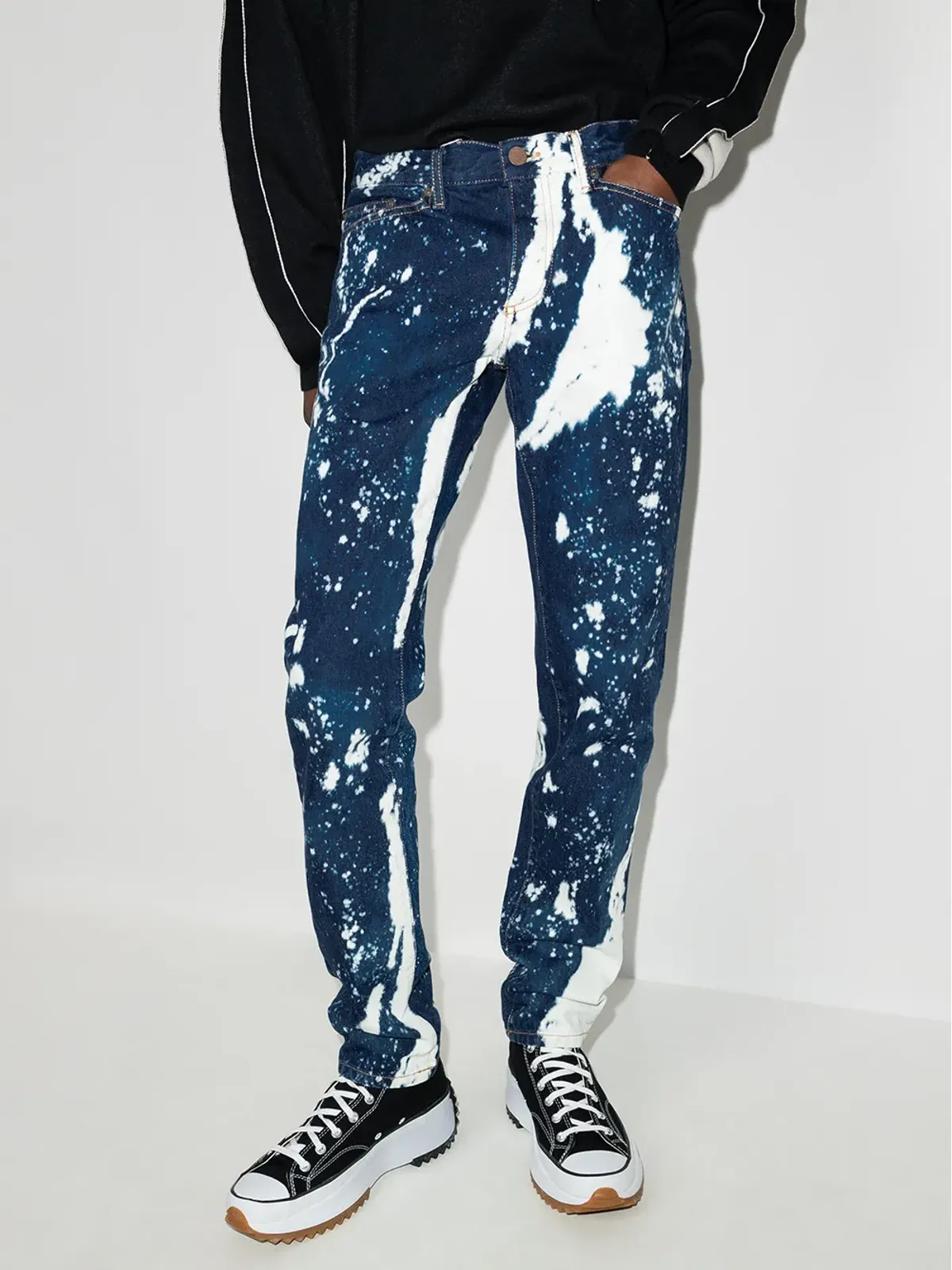 Palm Angels Galaxy Dye slim-fit jeans - Blue - 画像2