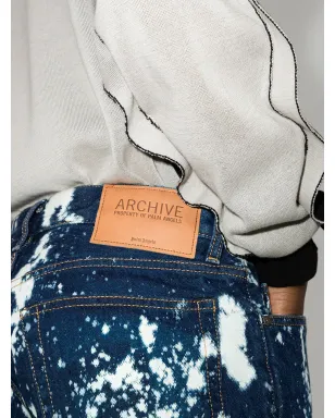 Palm Angels Galaxy Dye slim-fit jeans - Blue - サムネイル4