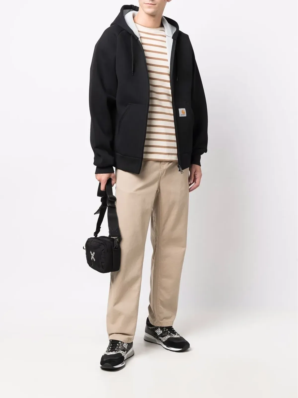 Carhartt WIP ハイライズ・ストレートパンツ - 画像2