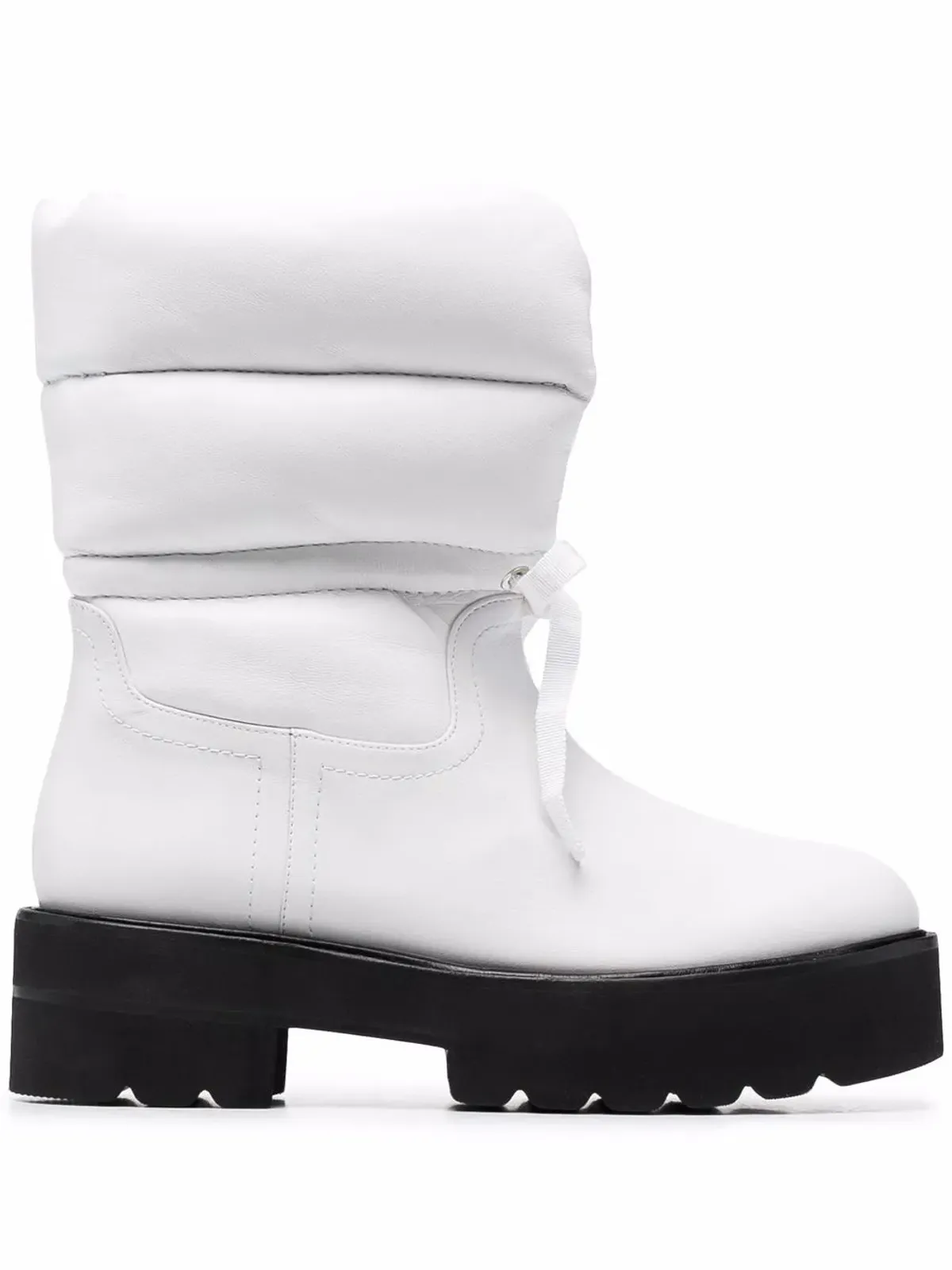 Stuart Weitzman Tyler キルテッドパネルド アンクルブーツ - 画像1