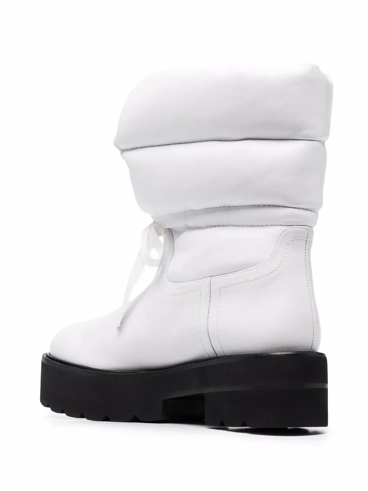 Stuart Weitzman Tyler キルテッドパネルド アンクルブーツ - 画像3