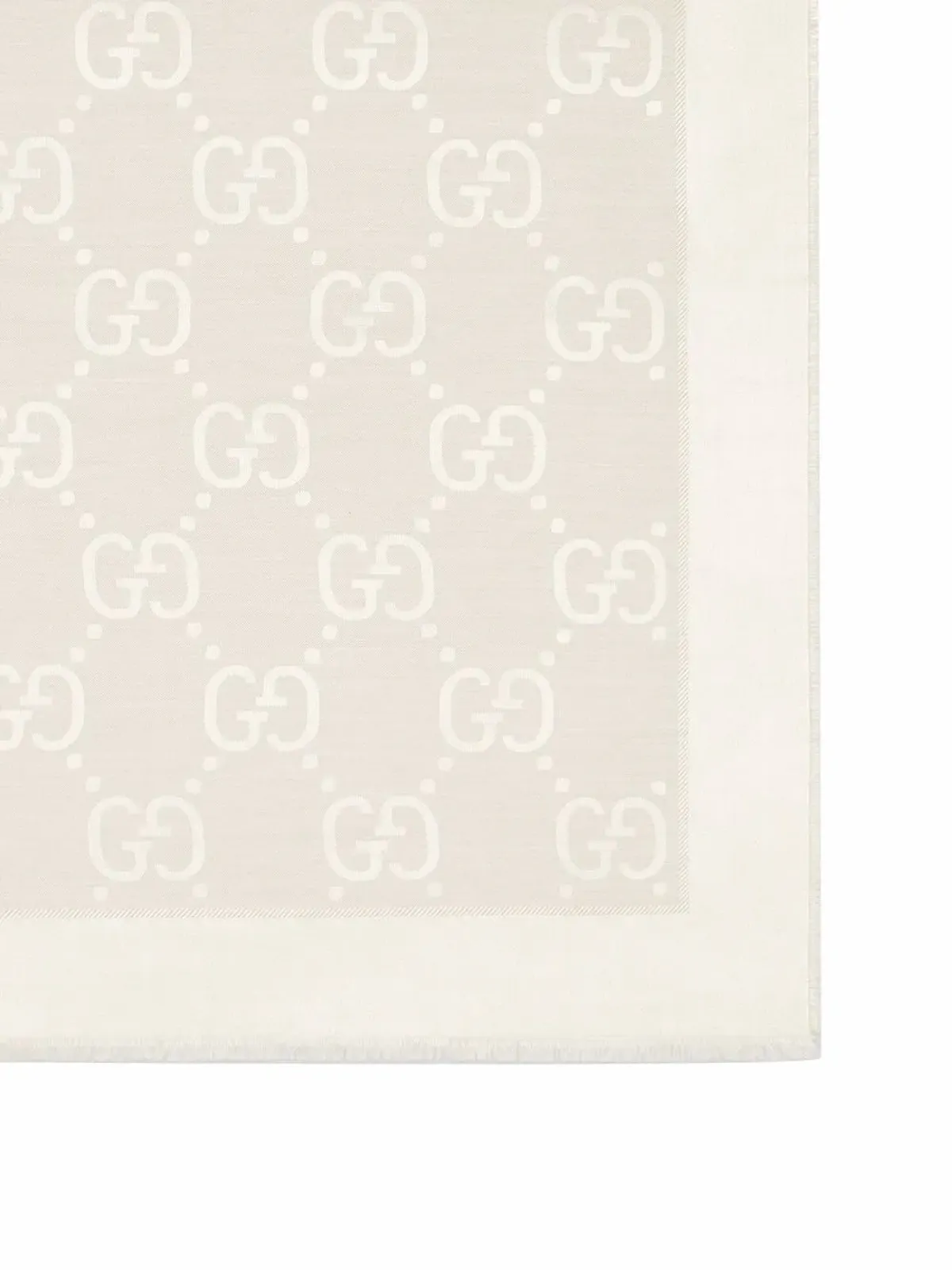Gucci パターンジャカードシルクスカーフ - 画像4