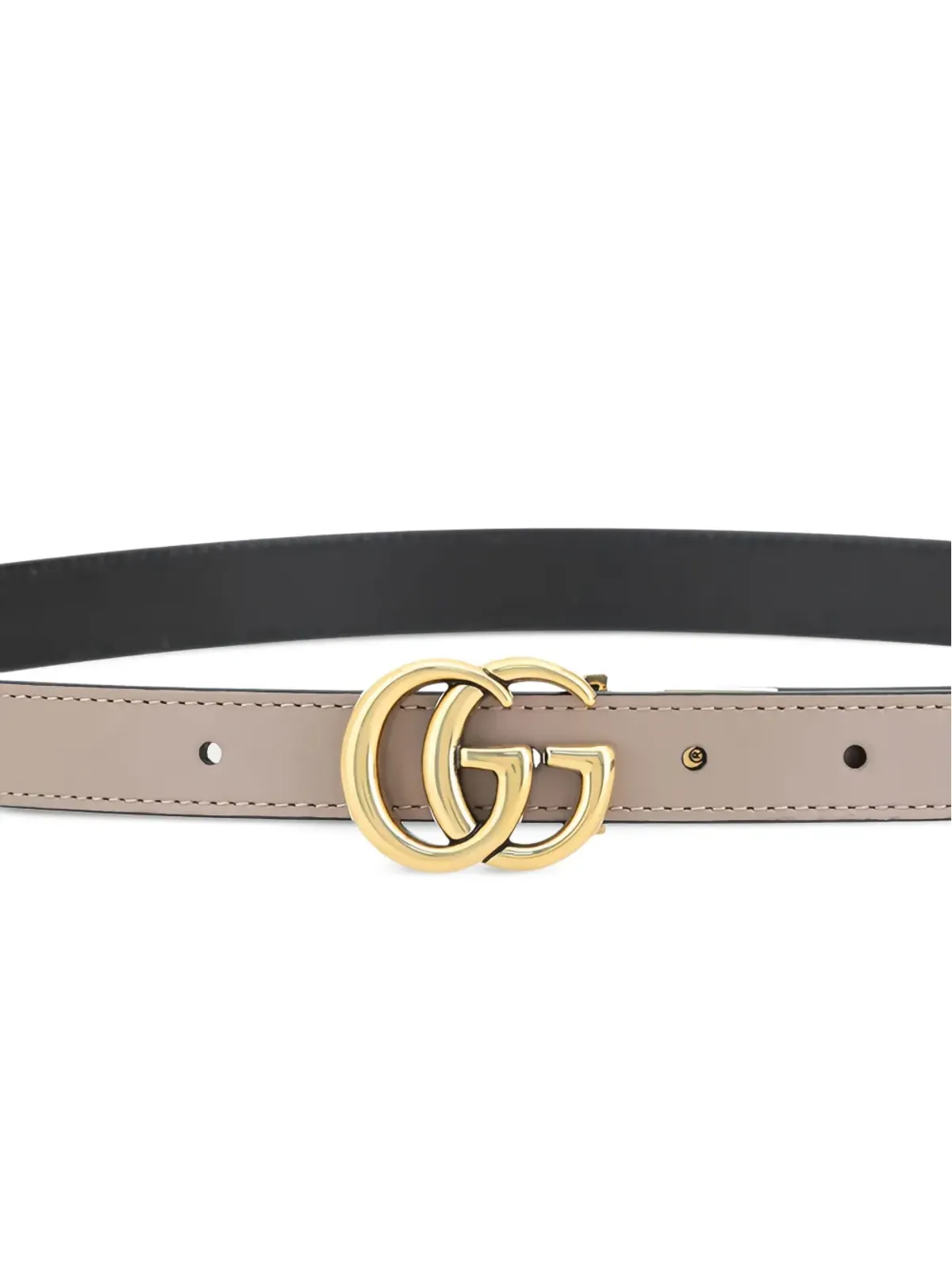 Gucci リバーシブル ロゴプレート ベルト - 画像3