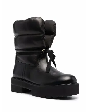 Stuart Weitzman キルテッドパネルド アンクルブーツ - サムネイル2